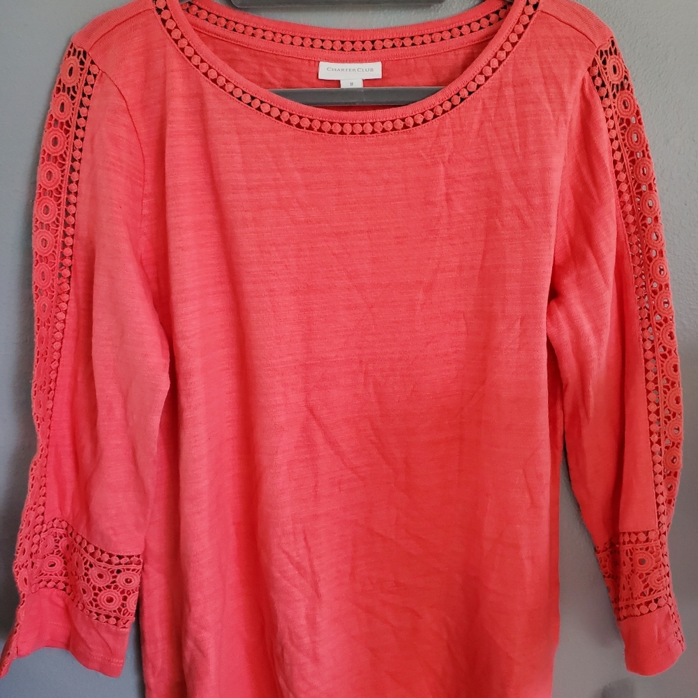 Charter Club Women’s top medium NWT